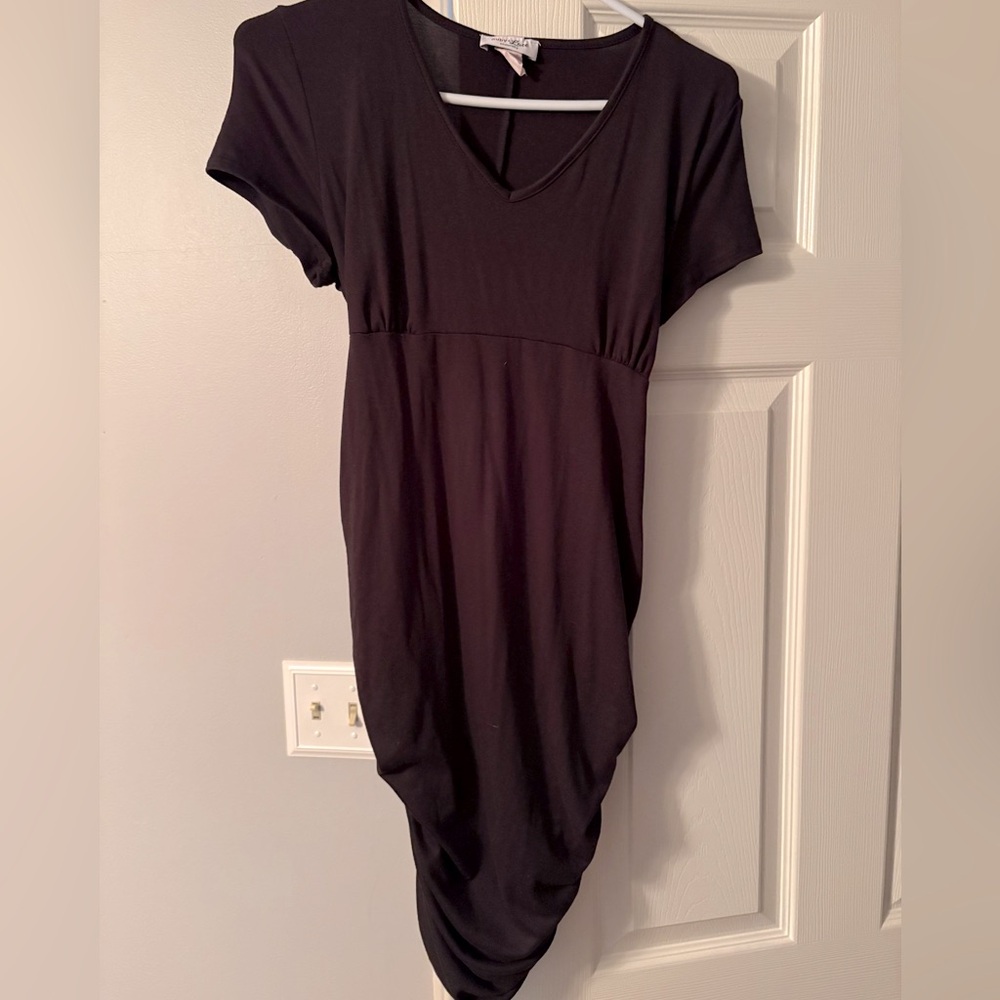 Black Maternity Dress